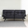 LOVMOR Convertible Memory Foam Futon Couch Bed, Modern Folding Sleeper Sofa - 3 of 4
