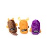 ZippyPaws Squeakie Buddies- No Stuffing Dog Toys for Small & Medium Dogs, Soft Plush Puppy Product, Beaver, Moose, & Walrus- 3-Pack - 2 of 4