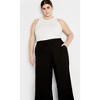 Women's Plus Size Nala Linen Pant - black | CITY CHIC - 2 of 4
