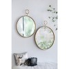 VYNXARIA Decorative Wall Mirrors - 22x28 Inch Gold Circle Mirror for Living Room, Entryway, and Office - 4 of 4