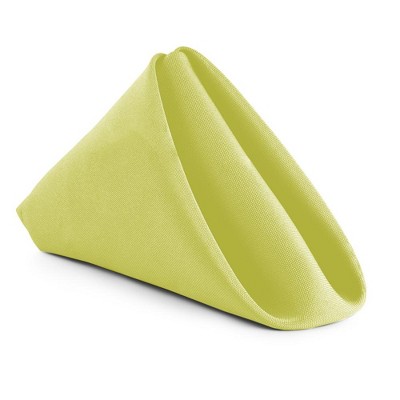 Gee Di Moda Cloth Napkins - 17 x 17 Inch - Heavy Duty Washable Polyester - Set of 12