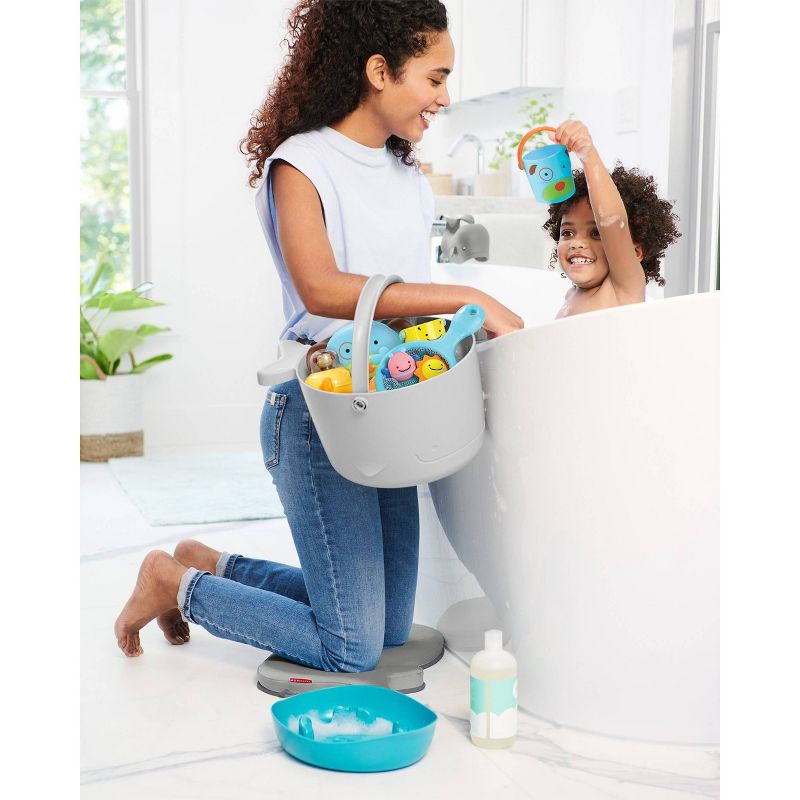 Skip Hop Moby Fun-Filled Baby Bath Toy &#38; Bucket Gift Set - 2pc, 3 of 7