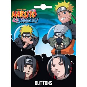 Naruto 4 Button Set : Target