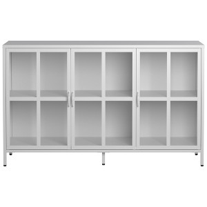 Bella Depot 55.1''W Storage Cabinet with Glass Doors - 1 of 4