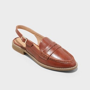 Women's Joan Slingback Loafer Flats with Memory Foam Insole - Universal Thread™ - 1 of 4