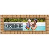 PosterPalooza | 40x13.5 Wide Bamboo Picture Frame, UV Acrylic, 4 Finishes - Brown, Black, Silver, and Natural - 2 of 4