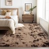 Fluffy Area Rug- Shag Area Rug for Living Room, Shaggy Large Indoor Thick Living Room Carpet with Non-Slip Backing, Soft Plush Carpet - 3 of 4