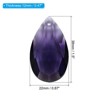 Unique Bargains Crystal Pendants Teardrop Beads for DIY Lamp Arts Crafts Decoration 6 Pcs - 2 of 4