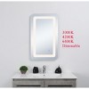 Elegant Lighting Genesis 27in x 30in soft edge LED mirror - 2 of 4