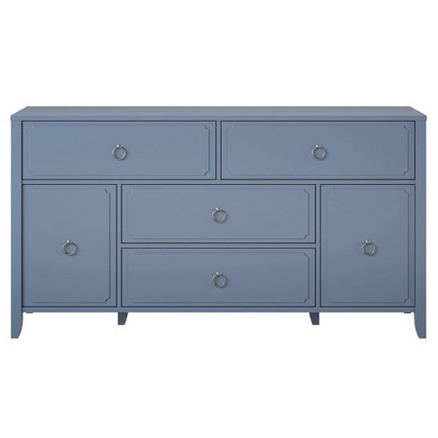 Target blue hot sale dresser