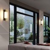 LNC Pontevedra 1-Lights 4.7" Modern Luxury Cylinder Integrated LED Wall  Lights, Gunmetal Black - 4 of 4