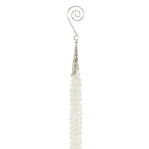 Iridescent Bead Drop Ornaments – Set of 12 - 1 of 2