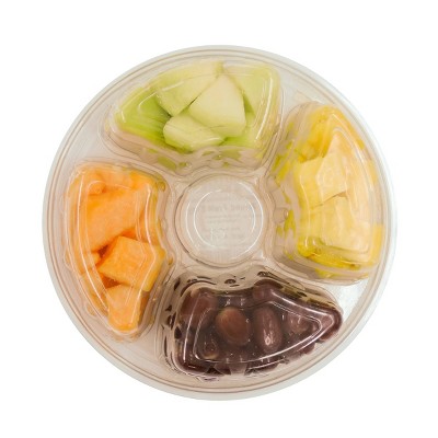 Cut Fruit Express Round Fruit Tray - 40oz