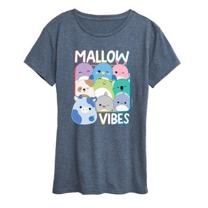 Women's - Squishmallows - Mallow Vibes Short Sleeve Graphic T-Shirt - 1 of 4
