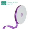 Unique Bargains Silky Polyester Smooth Shiny Fabric Ribbons - 2 of 4