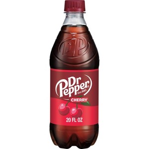 Dr Pepper Cherry Soda - 20 fl oz Bottle - 1 of 4
