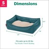 FurHaven Leather Look Cozy Couch Pet Bed for Dogs and Cats - 2 of 4