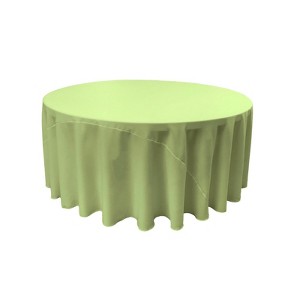 Slickblue Polyester Poplin Round Tablecloth 41 Different Colors 7 Sizes - 1 of 1