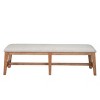 Alpine Furniture Olejo Bench, Natural - 2 of 4