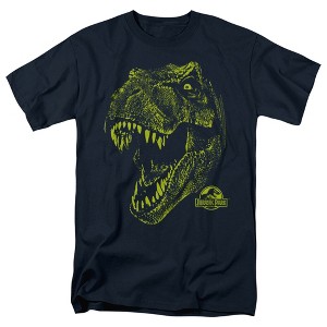 Jurassic Park Rex Mount Adult T-Shirt - 1 of 4