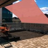 Yescom 16'x16' Deluxe Square Sun Shade Sail Canopy UV Blocking Top Cover Outdoor Patio Garden Red - 2 of 4