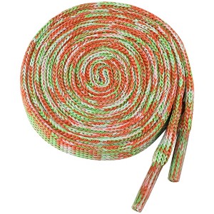 INSPIRE CHIC Gradient Colors Flat Shoelaces for Boots Sneakers 2 Pairs - 1 of 4