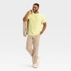 Houston White Men's Short Sleeve Crewneck T-Shirt - Yellow - 3 of 3