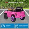 Kids Ride On Truck, Licensed Toyota Tacoma Car, 12V Battery Powered Electric Car with Remote Control,  Ride On Toy Car with lights Music for Kids 3-6 - 3 of 4