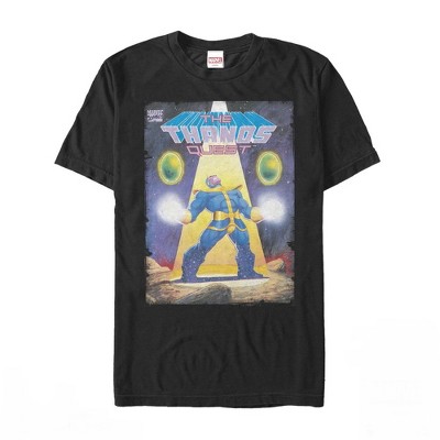 Men's Marvel Thanos Quest Comic Book T-shirt - Black - Medium : Target