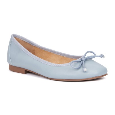 New York & Company Women's Paulina- Square Toe Ballet Flats