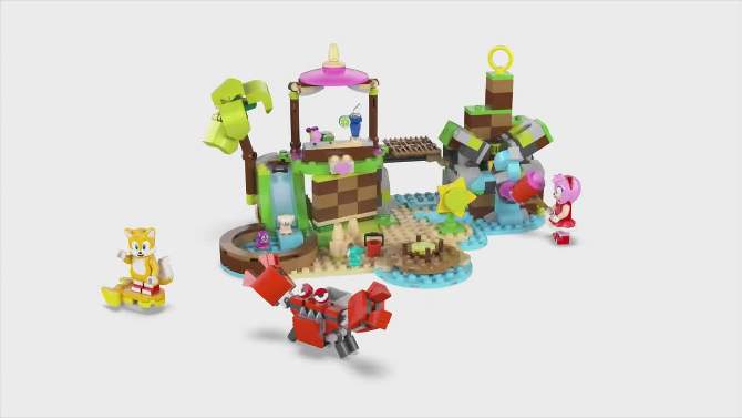 LEGO Sonic the Hedgehog Amy&#39;s Animal Rescue Island Playset 76992, 2 of 8, play video