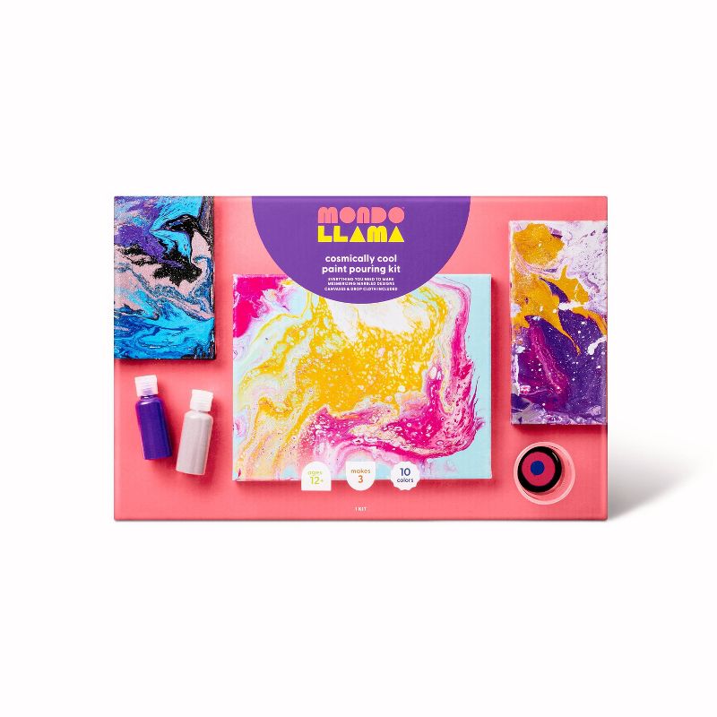 Cosmically Cool Paint Pouring Kit - Mondo Llama&#8482;, 1 of 6