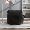Bean Bag Chair Modern Tufted Memory Foam Lounge for Living Room 37in Wide-3irtyhousy - 3 of 4