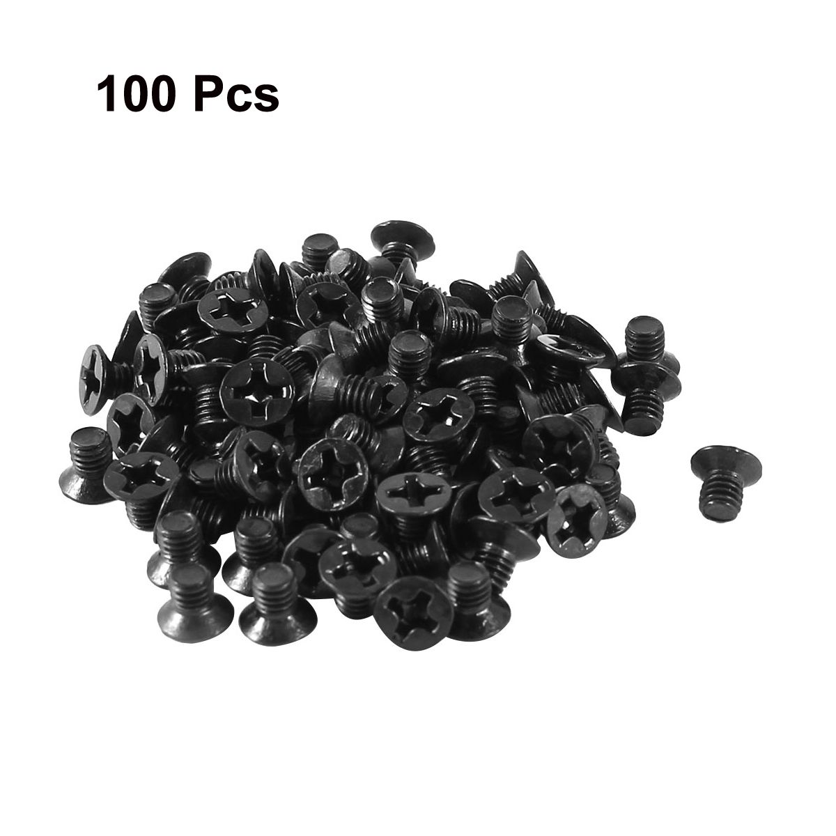 Unique Bargains Metal Crosshead Screw Laptop Hard Drive Screws 100 Pcs - thumbnail 2