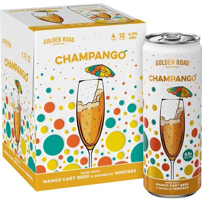 Golden Road Champango Beer - 4pk/12 fl oz Cans