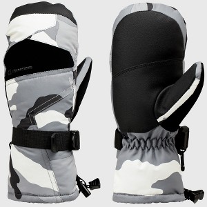 Alpine Swiss Mens Waterproof Gauntlet Ski Mittens Winter Sport Gloves Snowboarding Windproof Warm 3M Thinsulate - 1 of 4