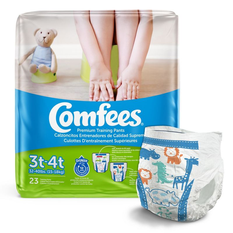 Comfees Toddler Training Pants, Moderate Absorbency, 1 of 5
