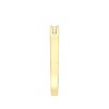 GILDED 1, 1/2, 1/4, 1/10 Carat Lab Grown Diamond in 14KT Gold Plated over 925 Sterling Silver Anniversary Bands | Eternity Stackable Rings | Size 7 - 4 of 4