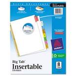 Avery Insertable Big Tab Dividers 8-Tab Letter 11123