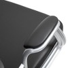 NicBex Office Chair with Height Adjustable Modern Button Tufted Computer Chair with Armrests, 5 Casters, PU Leather for Office, Study, Bedroom, Black - 3 of 4