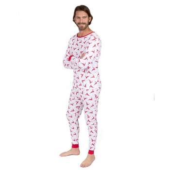 Leveret Mens Two Piece Cotton Christmas Pajamas