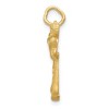 Black Bow Jewelry 14k Yellow Gold Male Karate Pendant - 2 of 4
