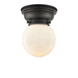 Beacon - 1 Light Flush Mount In Industrial Style-7.15 Inches Tall and 6.25 Inches Wide - 1 of 1