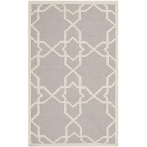 Dhurries DHU548 Hand Woven Flat Weave Indoor Rugs - Safavieh - 1 of 4