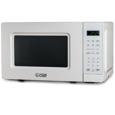 Commercial Chef Countertop Microwave Oven 0.9 Cu. Ft. 900w, Stainless Steel  And Black : Target