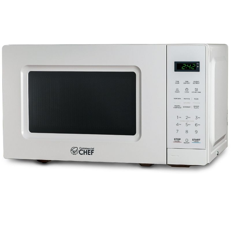 COMMERCIAL CHEF Countertop Microwave Oven 0.7 Cu. Ft. 700W, 1 of 8