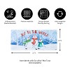 Evergreen Joy to the World Snowman Trio Sassafras Indoor Outdoor Switch Doormat 1'10"x10" Multicolored - 2 of 4