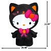 Gemmy Airblown Inflatable Hello Kitty as Black Cat Sanrio, 3 ft Tall, Multicolored - 3 of 4