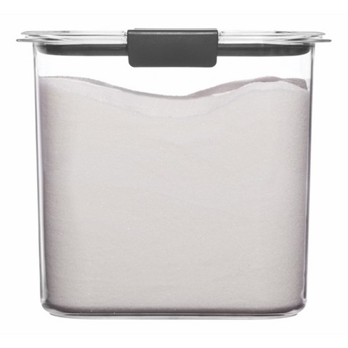 Rubbermaid Brilliance 12 Cup Sugar Pantry Airtight Food Storage