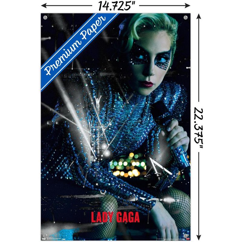 Trends International Lady Gaga - Live Unframed Wall Poster Prints, 3 of 7